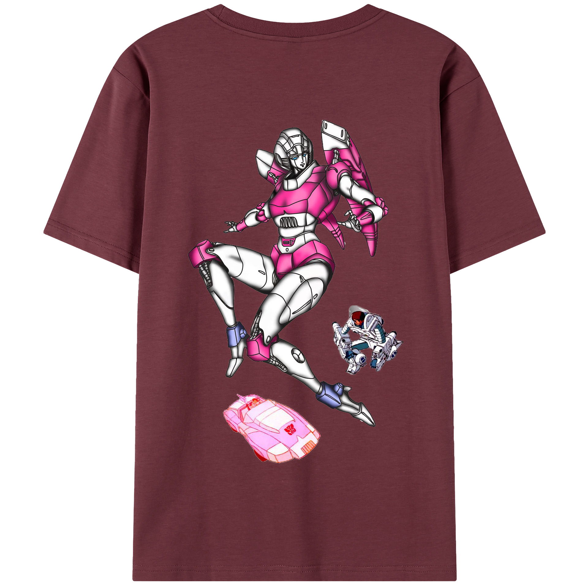 （画像用）  綿100％半袖Tシャツ（背面プリント）